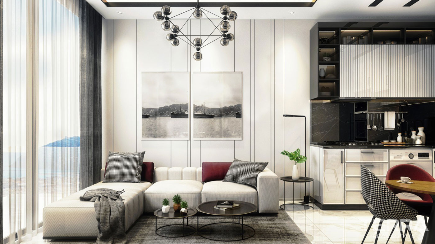 Luxury Apartments in Alanya with Wonderfull Sea and Castle Views - 52829
