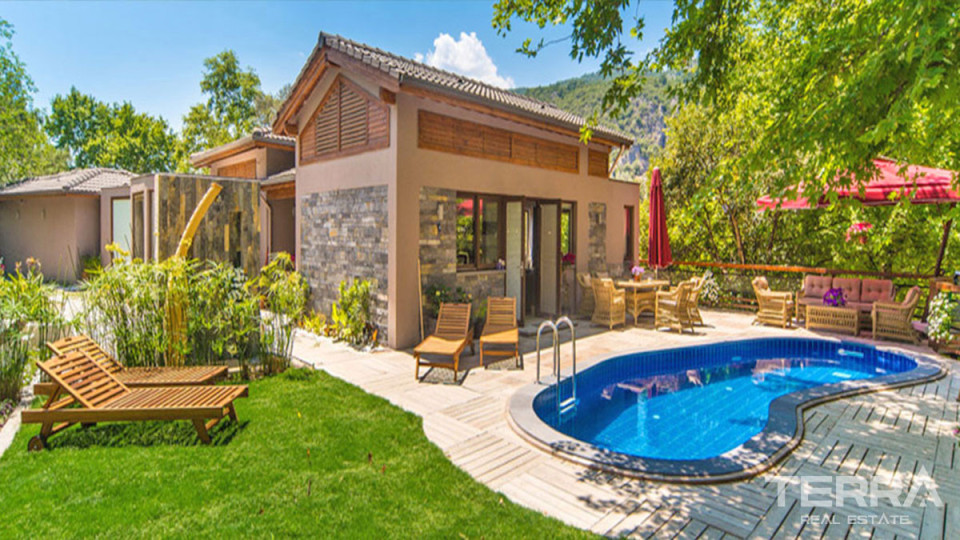 Fully Furnished Resale Villa in Forestry Inlice Göcek Fethiye