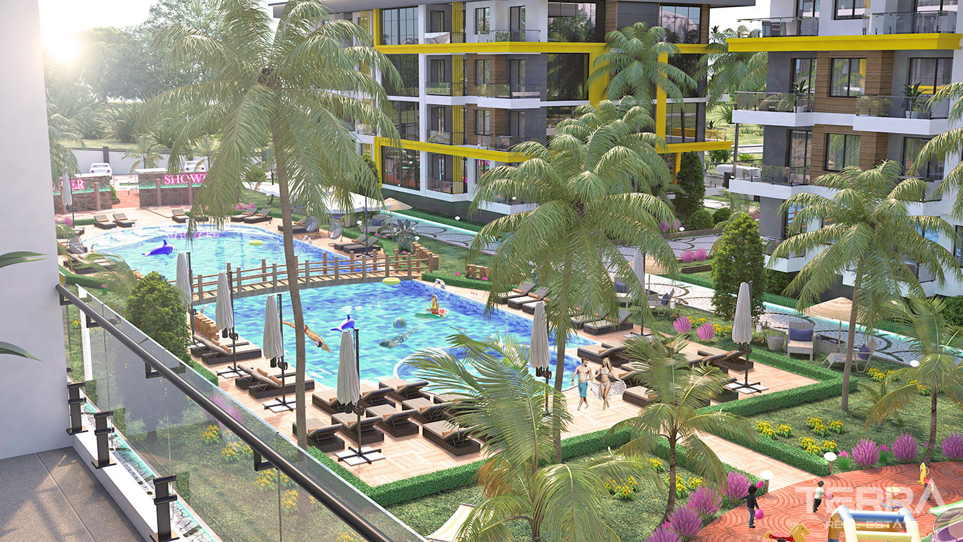 Apartments For Sale in Botanic Garden, Kestel, Alanya - 53014