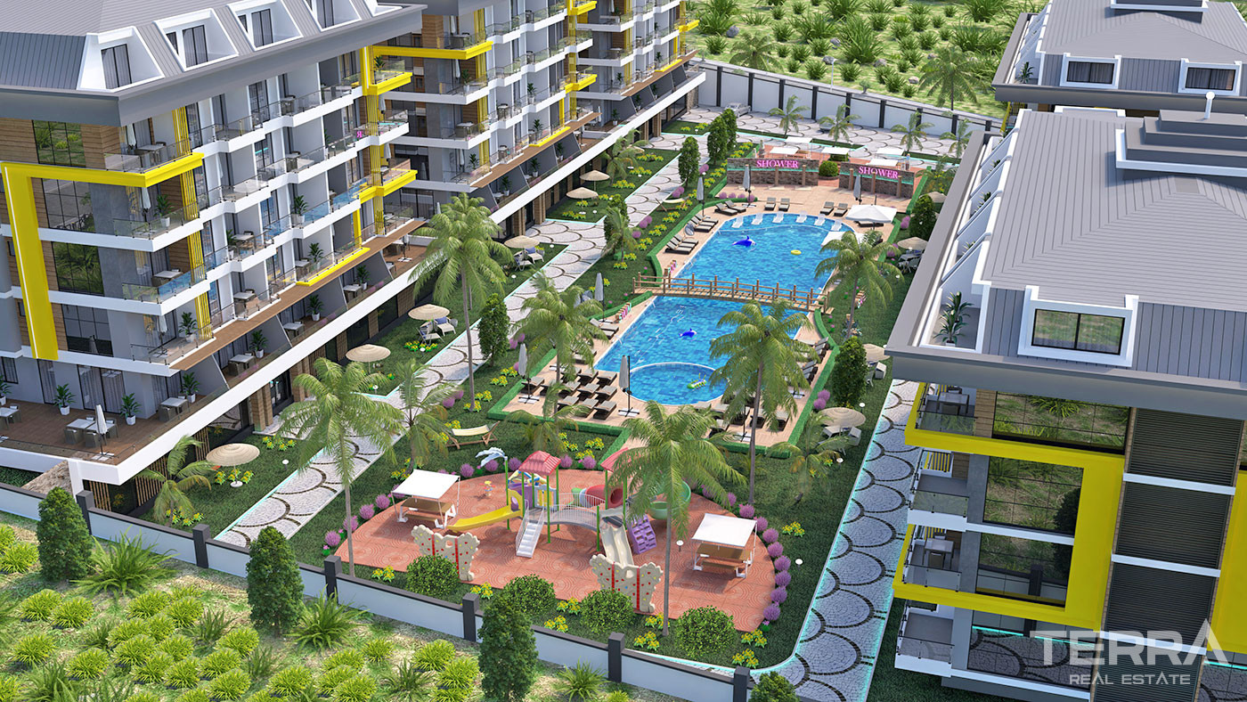 Apartments For Sale in Botanic Garden, Kestel, Alanya - 53015