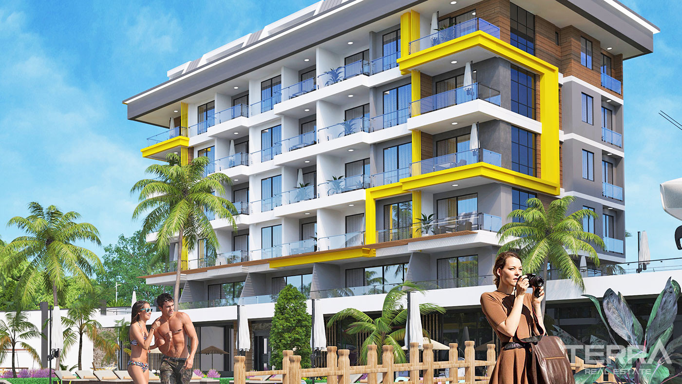 Apartments For Sale in Botanic Garden, Kestel, Alanya - 53016