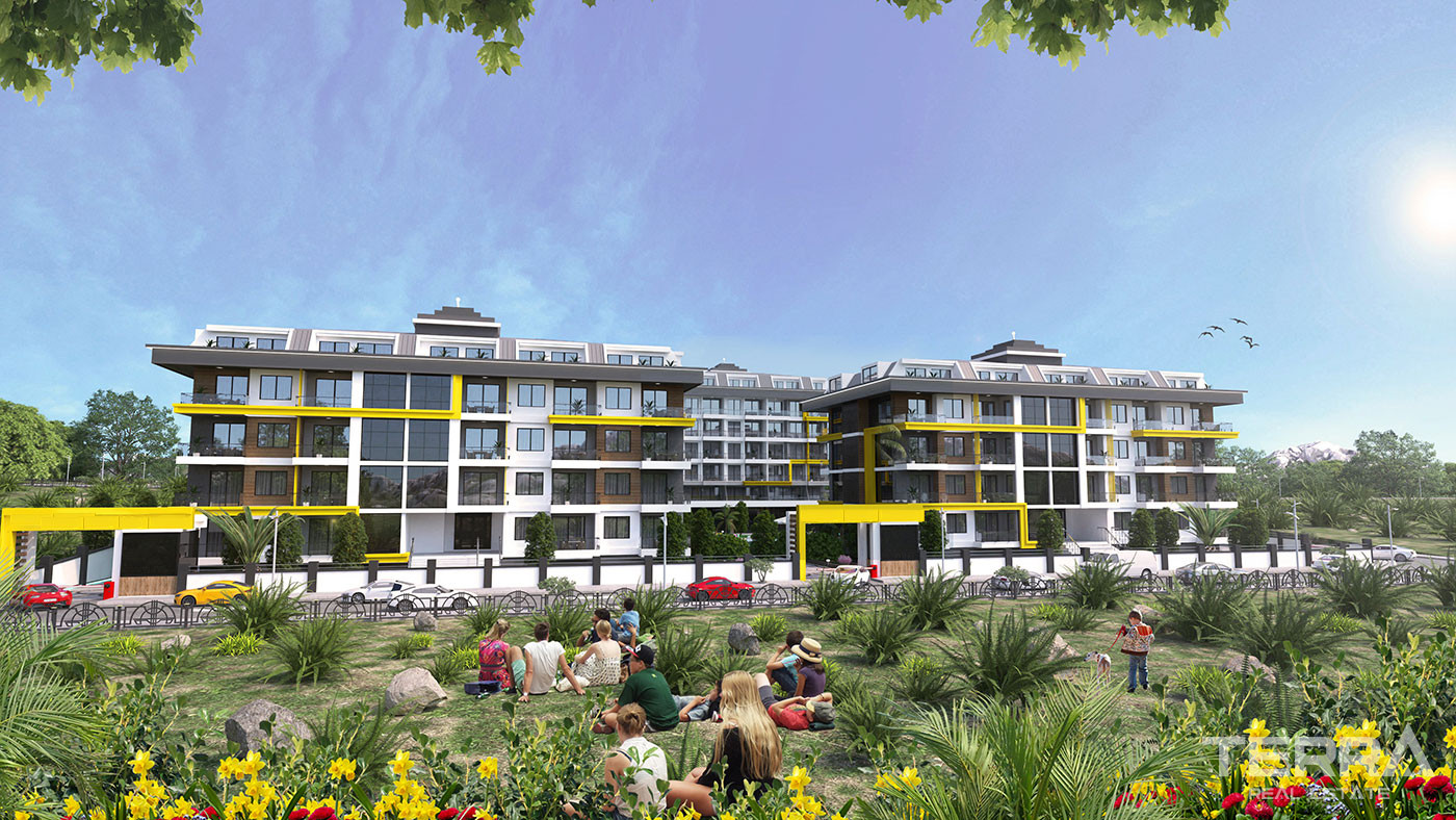 Apartments For Sale in Botanic Garden, Kestel, Alanya - 53017