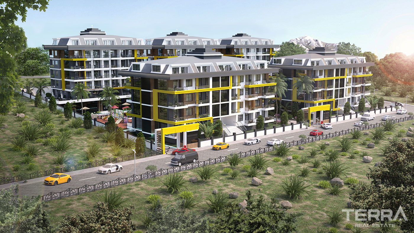 Apartments For Sale in Botanic Garden, Kestel, Alanya - 53018
