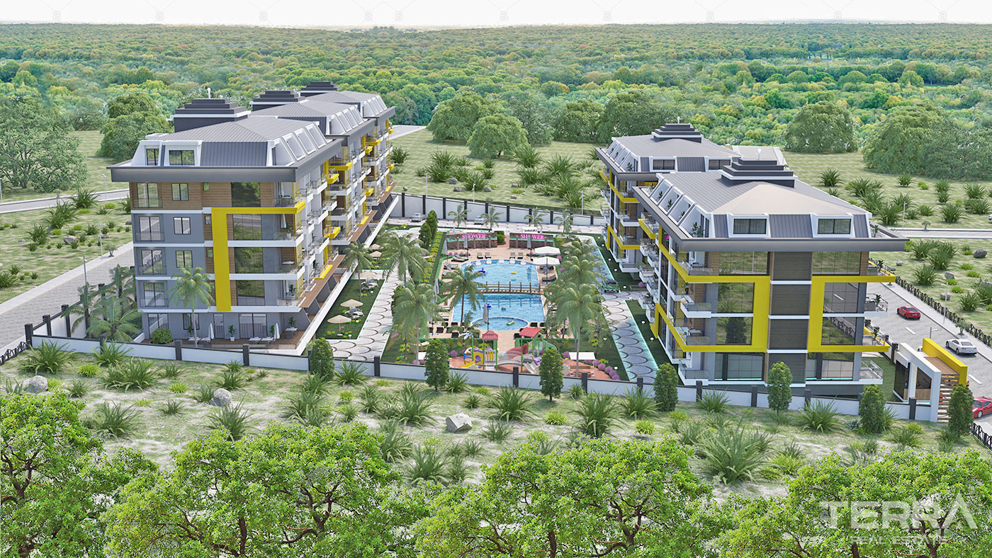 Apartments For Sale in Botanic Garden, Kestel, Alanya - 53023