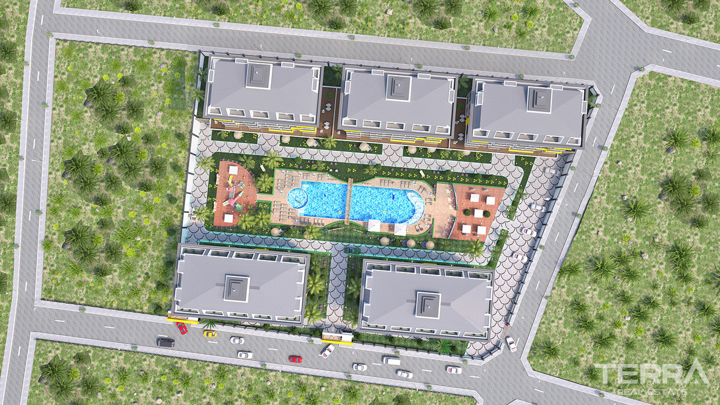 Apartments For Sale in Botanic Garden, Kestel, Alanya - 53026