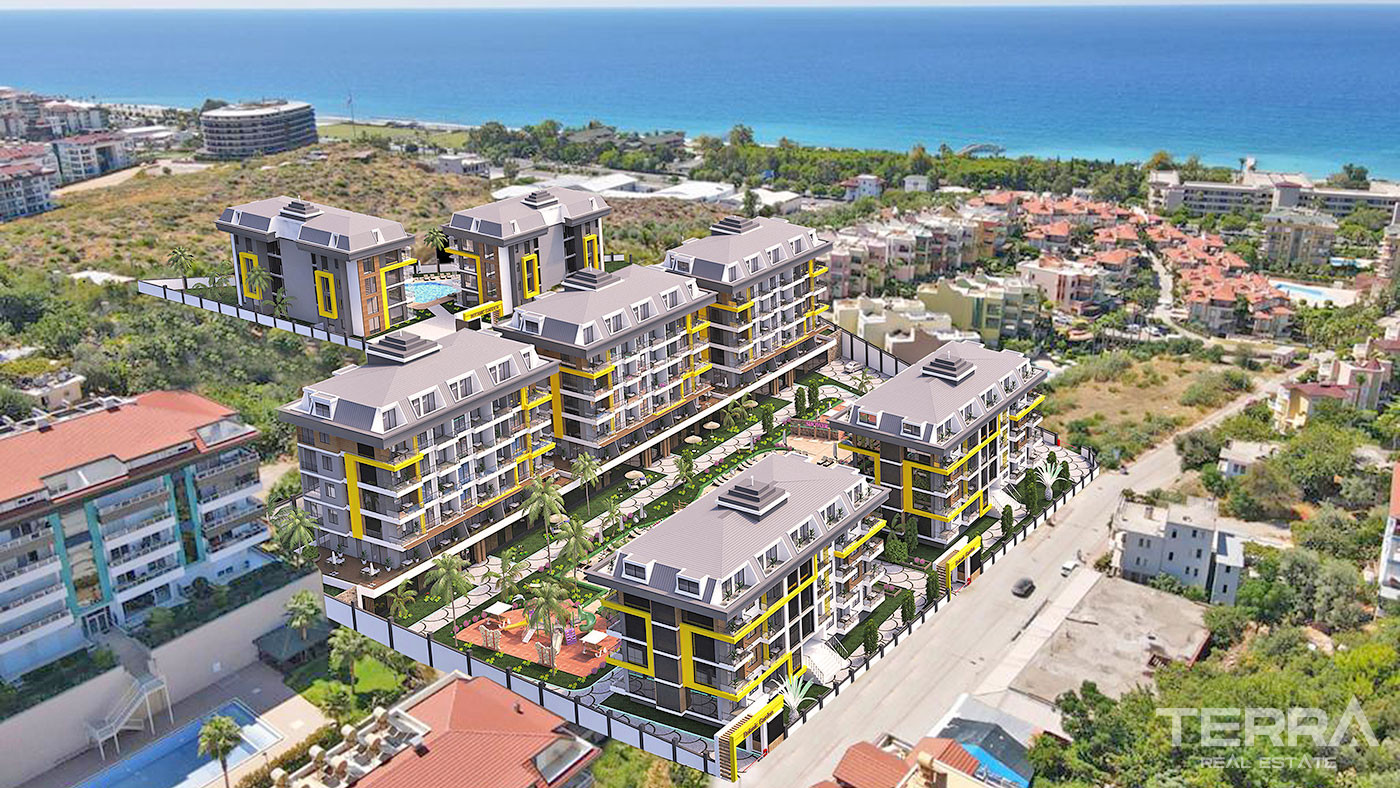 Apartments For Sale in Botanic Garden, Kestel, Alanya - 53047