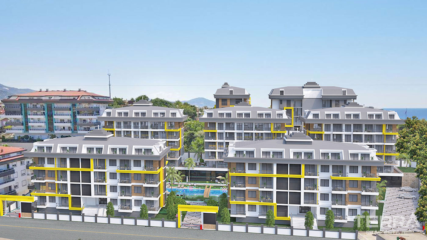 Apartments For Sale in Botanic Garden, Kestel, Alanya - 53049