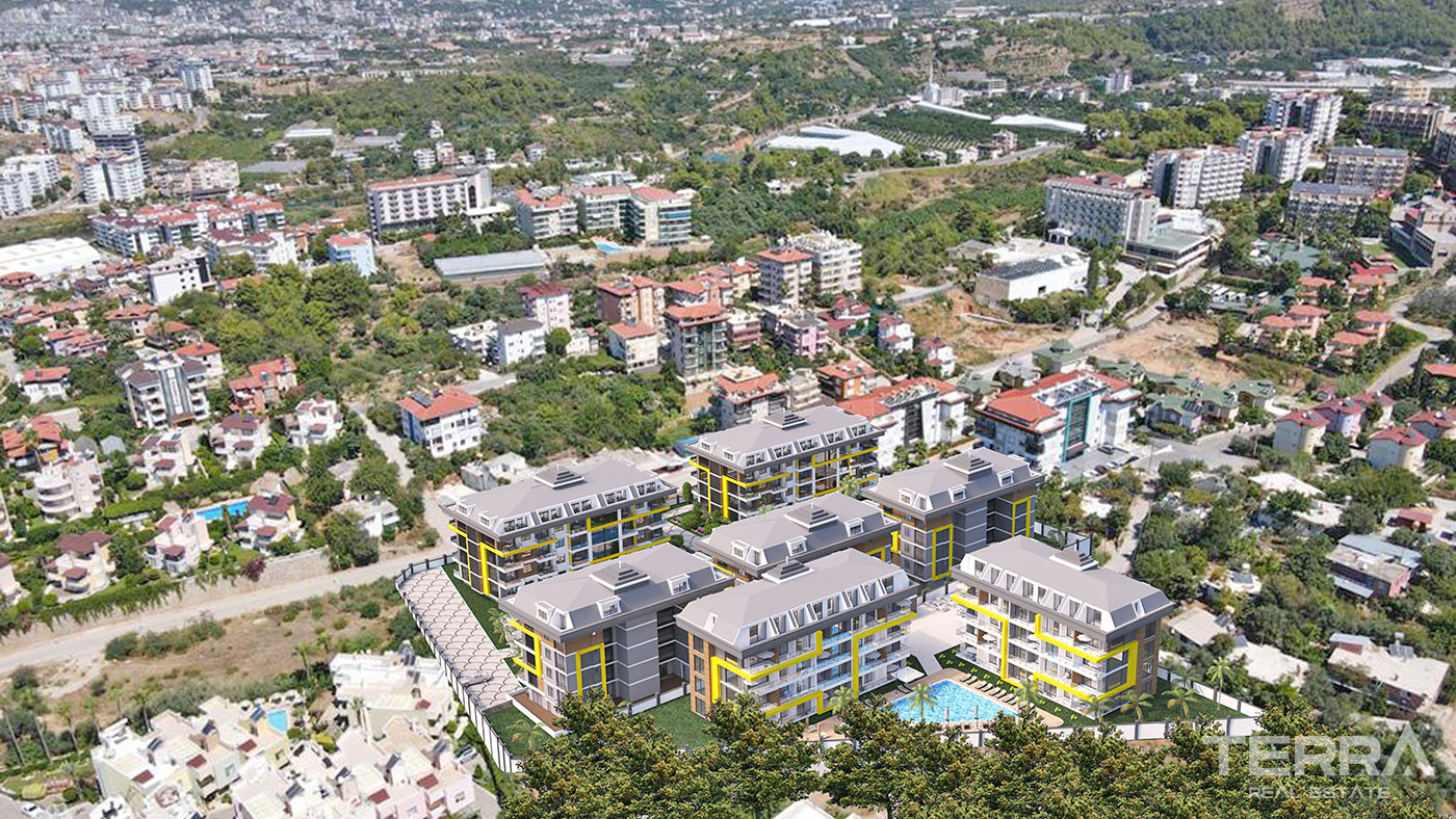 Apartments For Sale in Botanic Garden, Kestel, Alanya - 53050