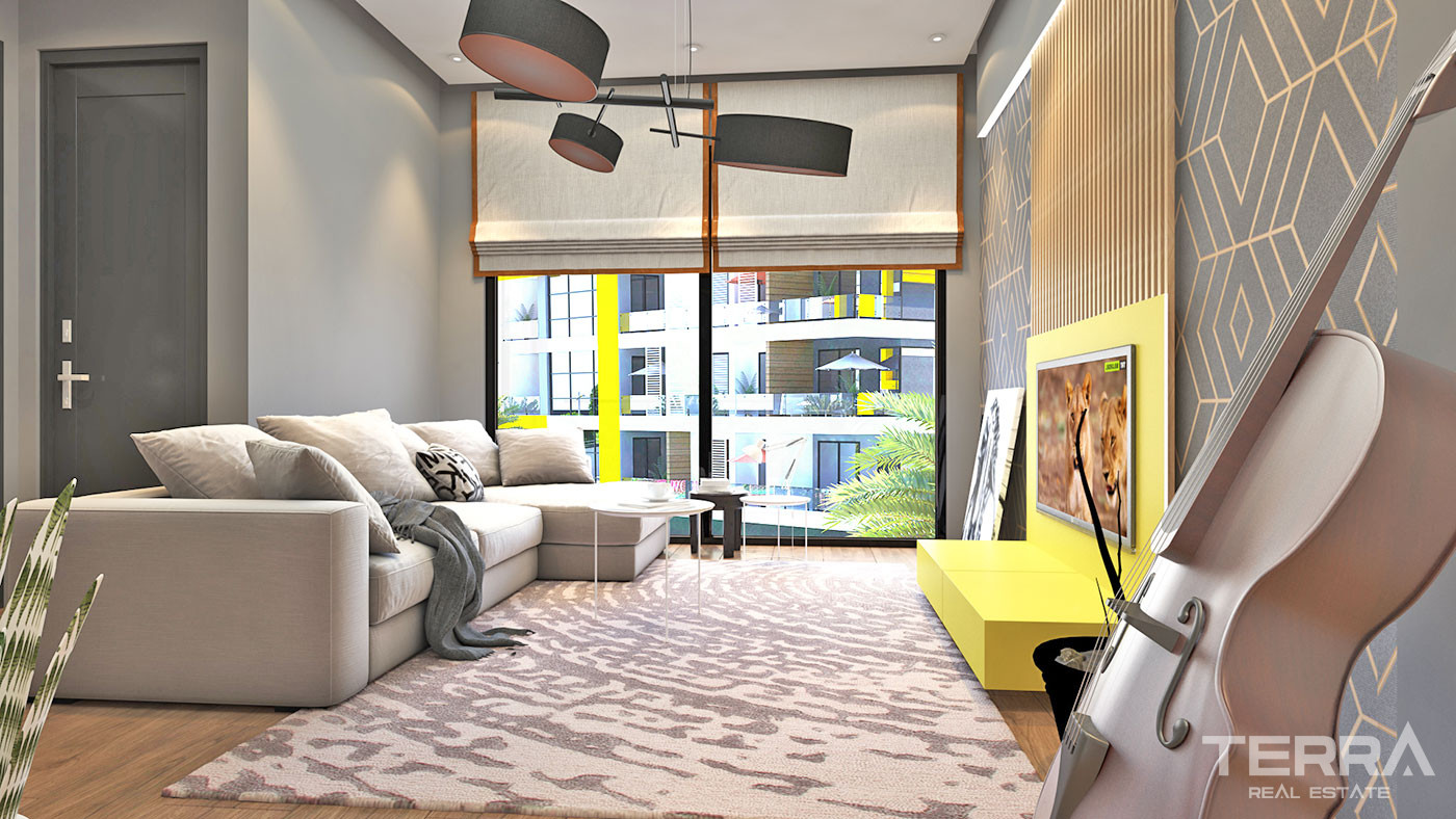 Apartments For Sale in Botanic Garden, Kestel, Alanya - 53085