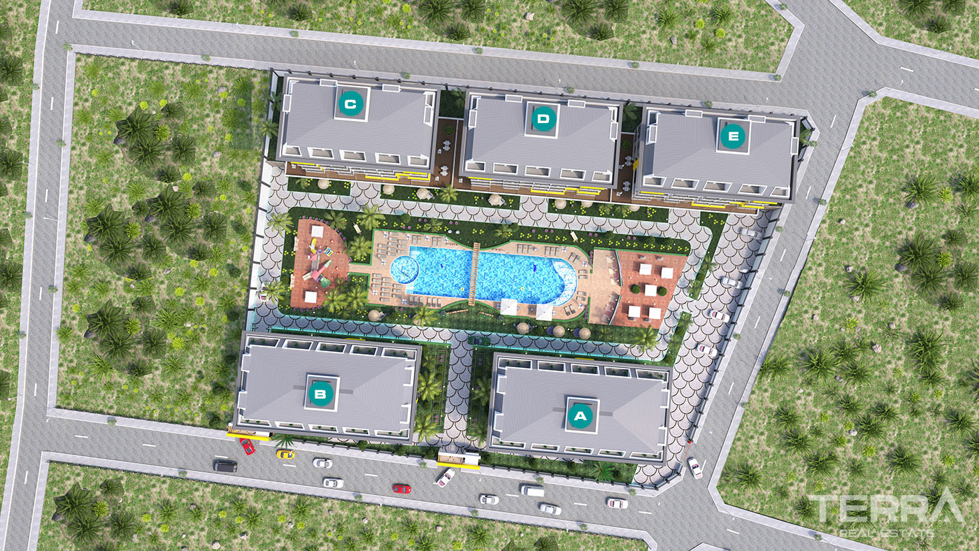 Apartments For Sale in Botanic Garden, Kestel, Alanya - 53582