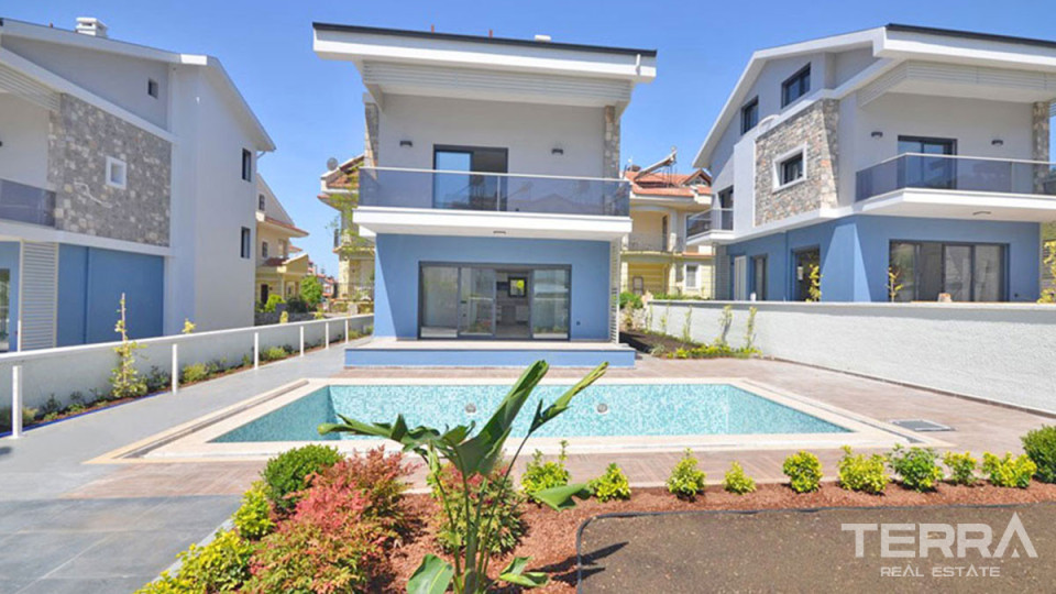 Investment New Villa with Private Swimming Pool in Fethiye Çalış
