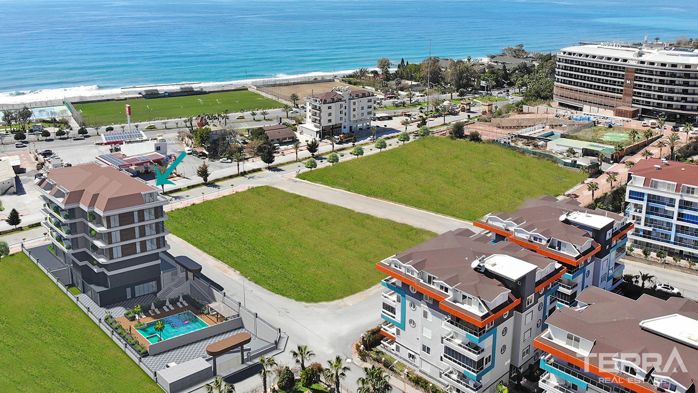 Luxury Apartments in Alanya Kestel Within Only 150 m From the Beach - 53222