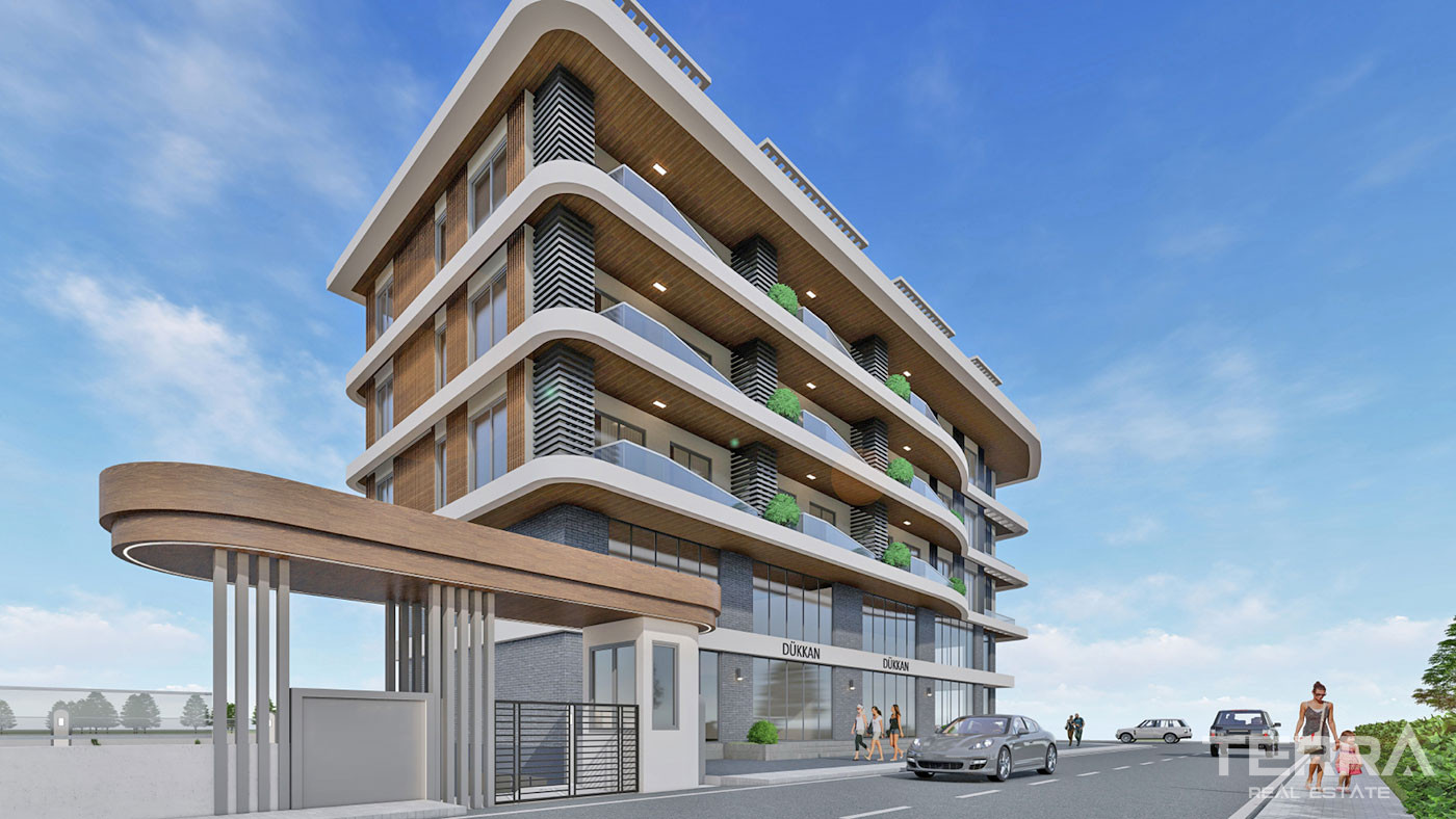 Luxury Apartments in Alanya Kestel Within Only 150 m From the Beach - 53228