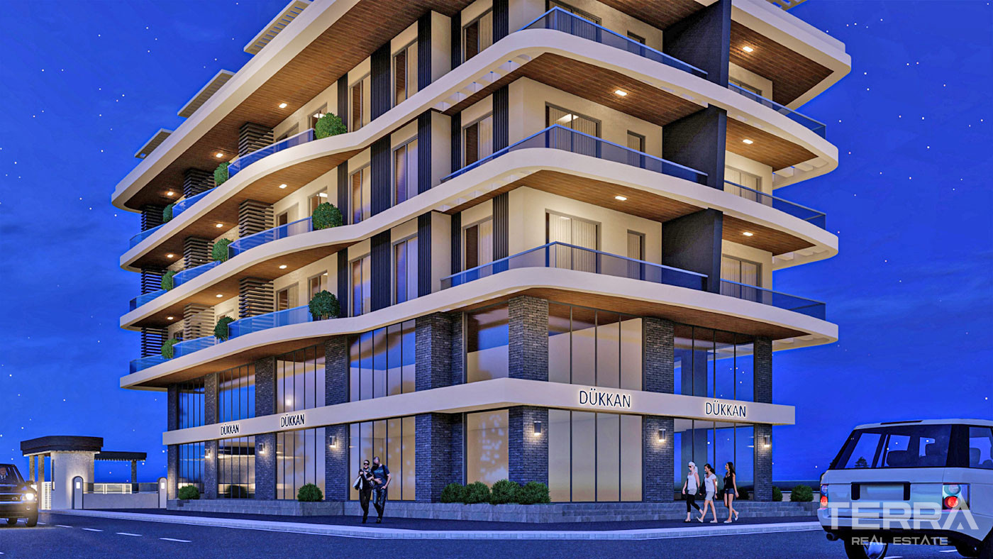 Luxury Apartments in Alanya Kestel Within Only 150 m From the Beach - 53233
