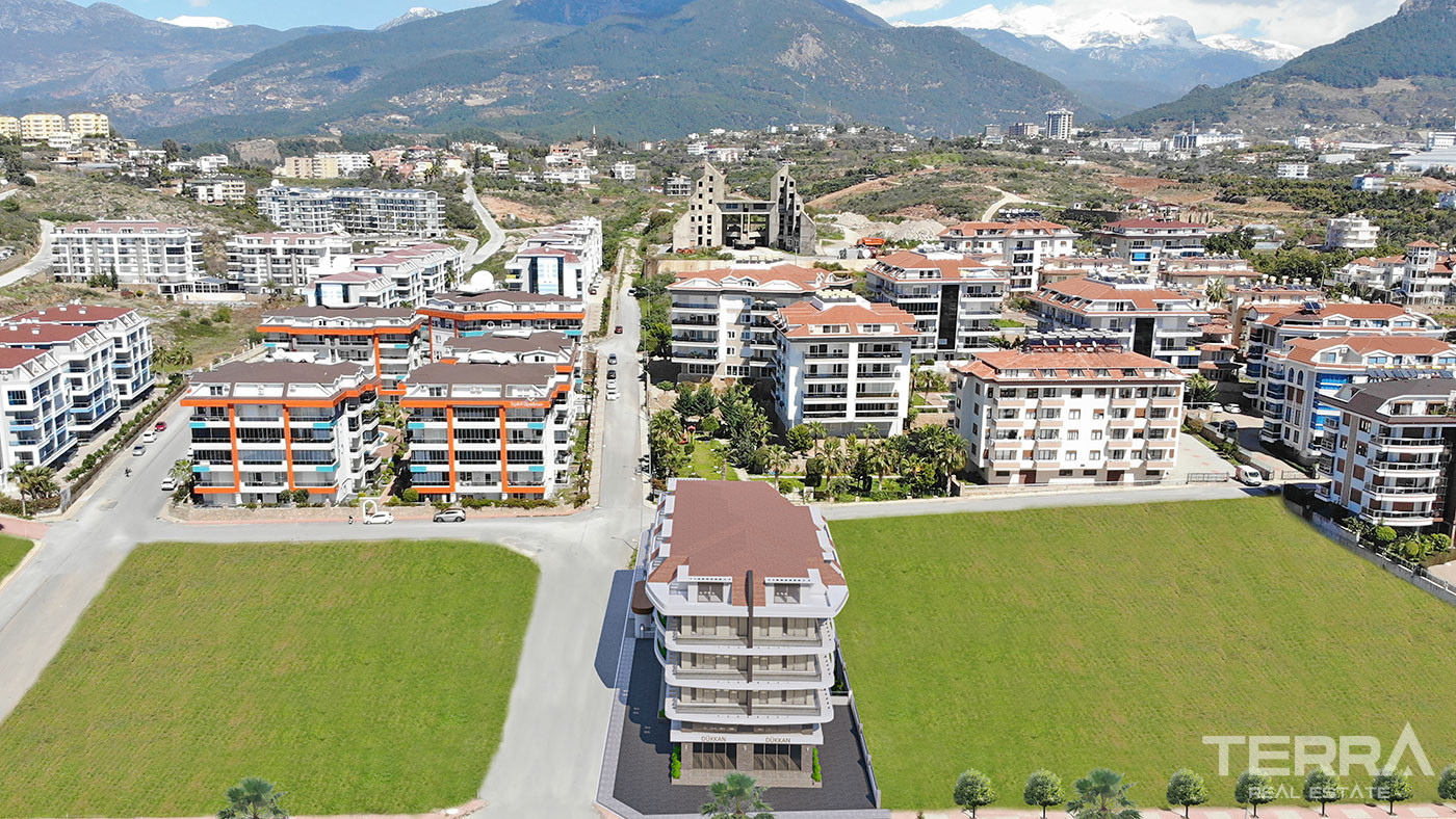 Luxury Apartments in Alanya Kestel Within Only 150 m From the Beach - 53236