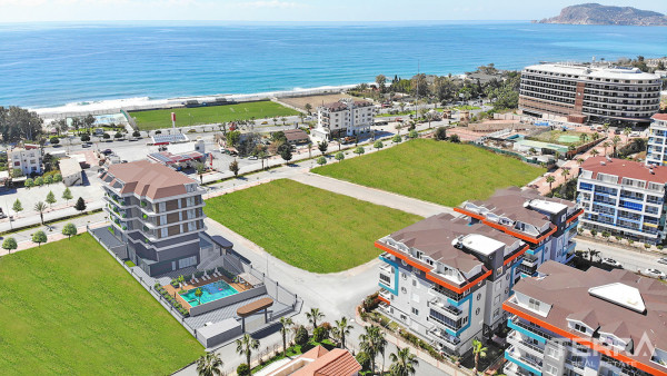Luxury Apartments in Alanya Kestel Within Only 150 m From the Beach
