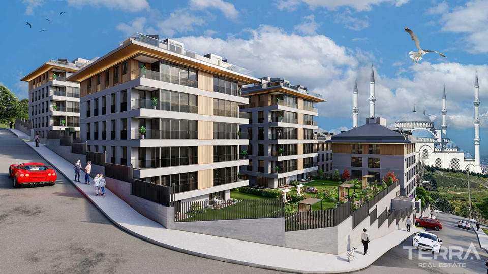 Luxurious A'la Çamlıca 2 Apartments in Üsküdar, Istanbul