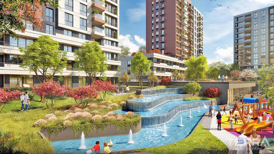 Luxury Istanbul Apartments for Sale in Sur Yapı Bahçeyaka in Avcılar