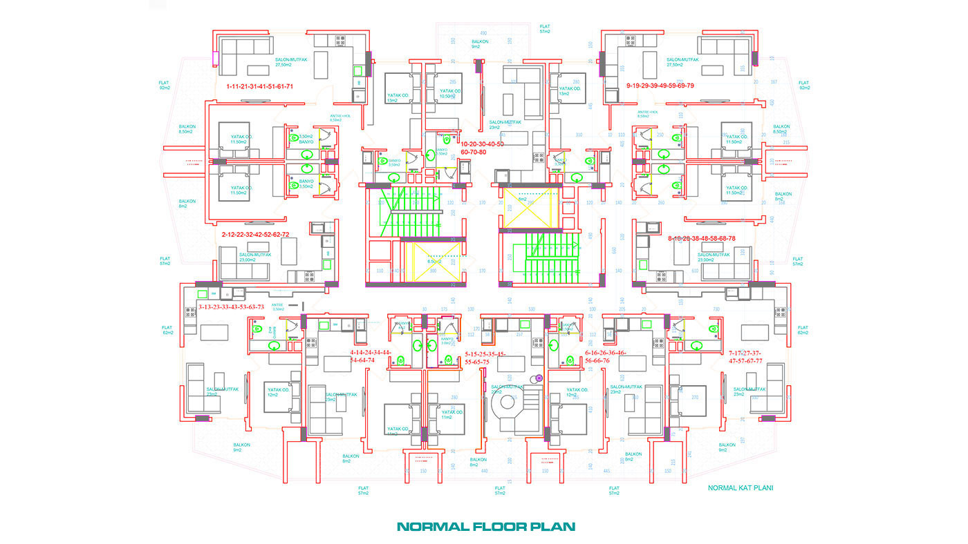 Well-Located Exclusive Alanya Apartments with High-Quality Amenities - 53712