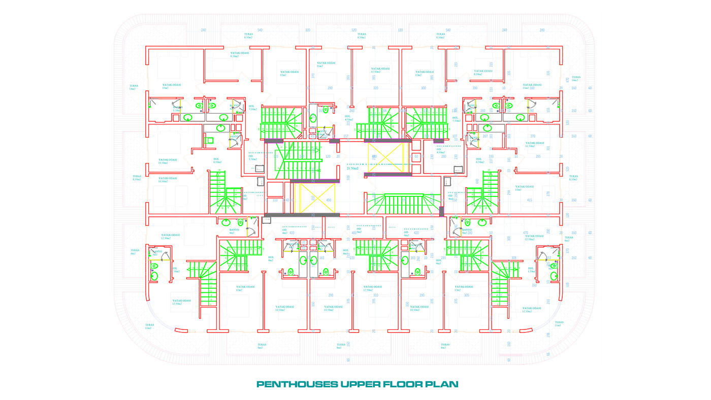Well-Located Exclusive Alanya Apartments with High-Quality Amenities - 53713