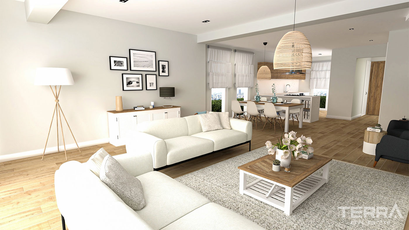 Semi-Detached Luxury Villas in Side Town Close to the Beach - 104512