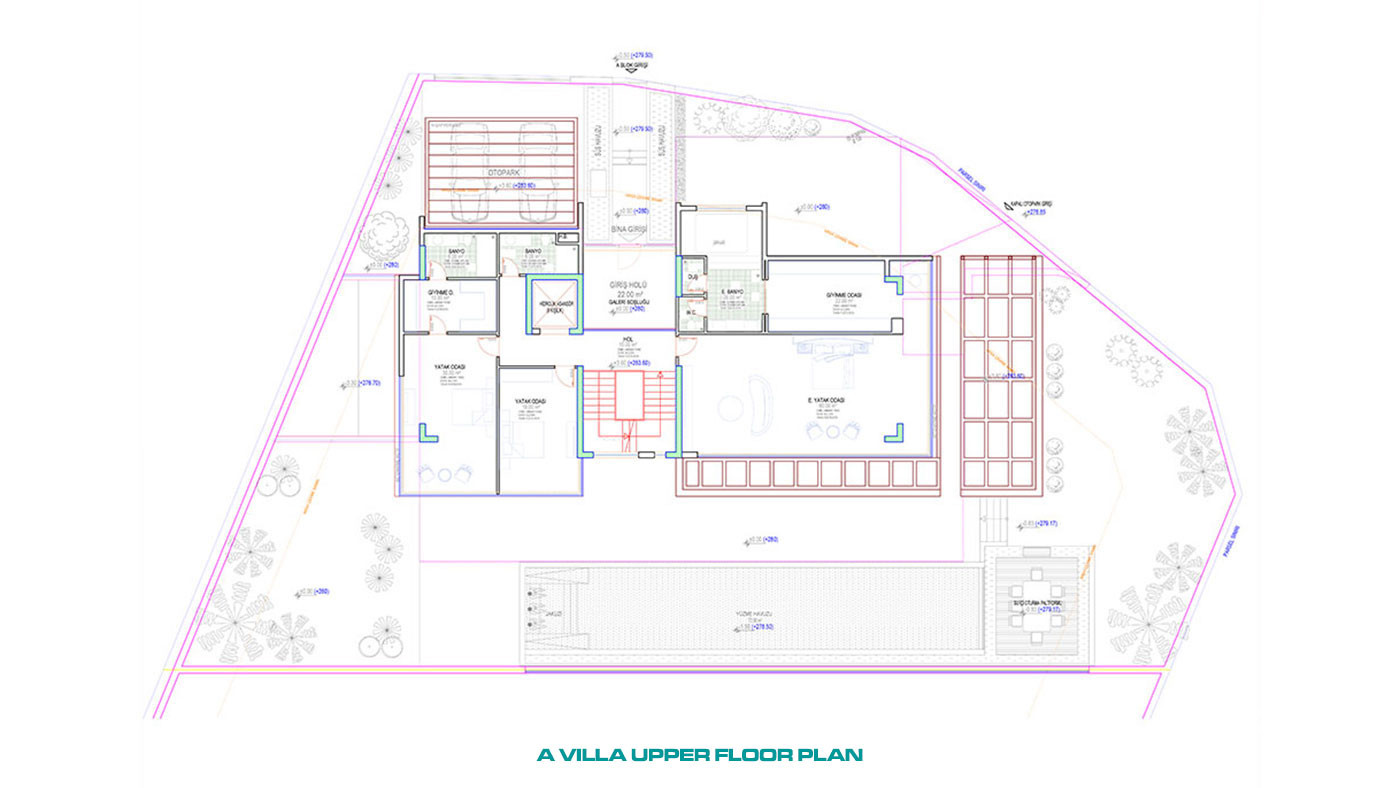 Villas de Qualité Supérieure Avec Vue Mer Panoramique à Alanya Bektaş - 53747