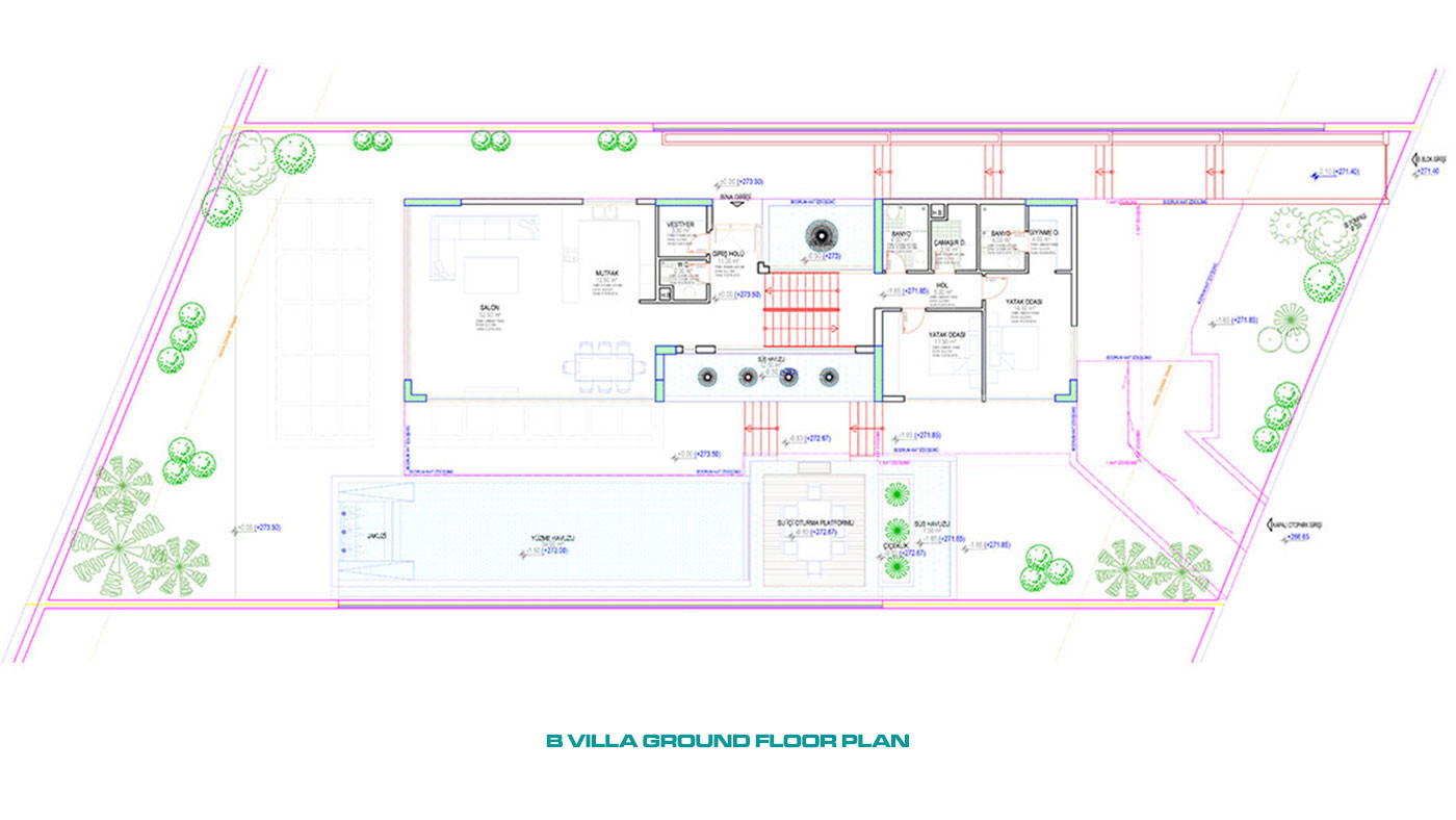 Villas de Qualité Supérieure Avec Vue Mer Panoramique à Alanya Bektaş - 53753
