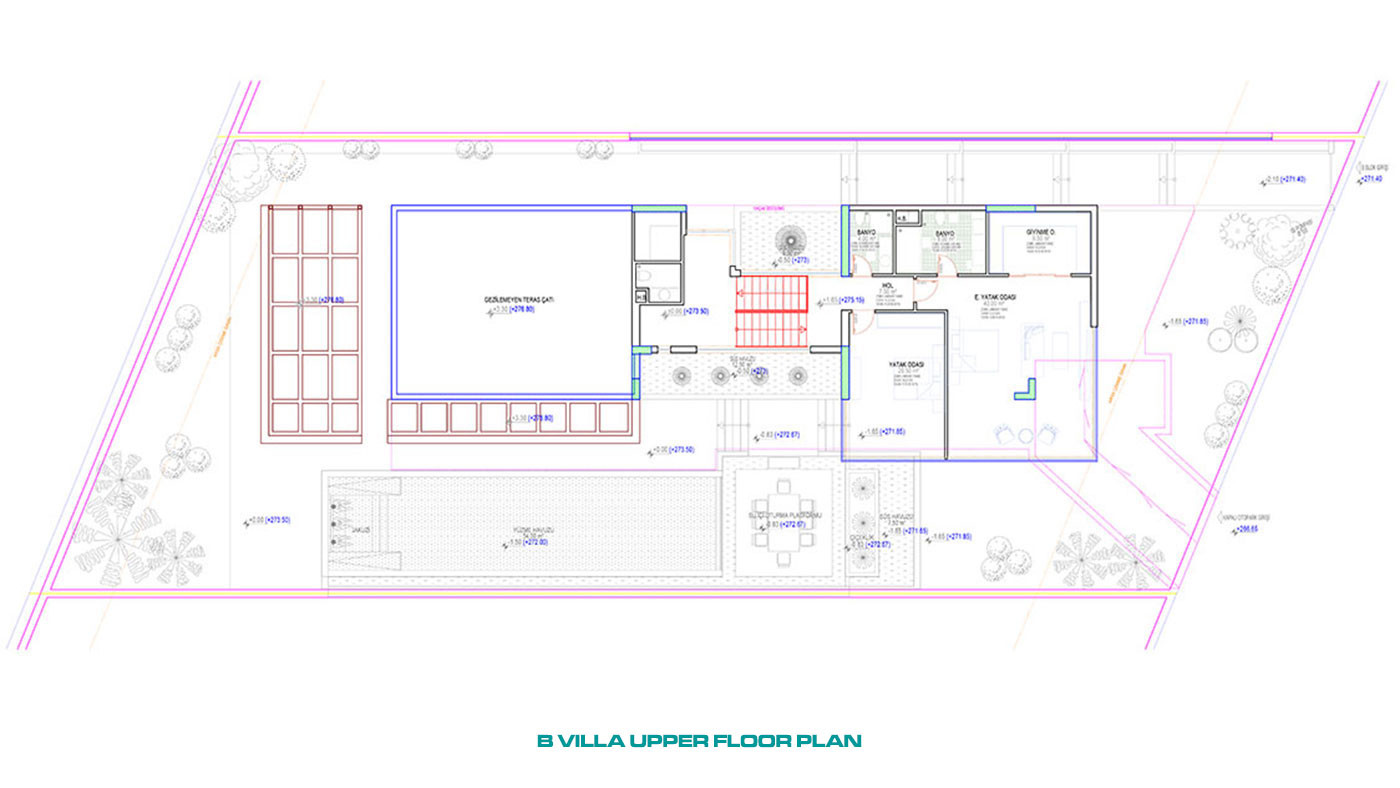 Villas de Qualité Supérieure Avec Vue Mer Panoramique à Alanya Bektaş - 53754