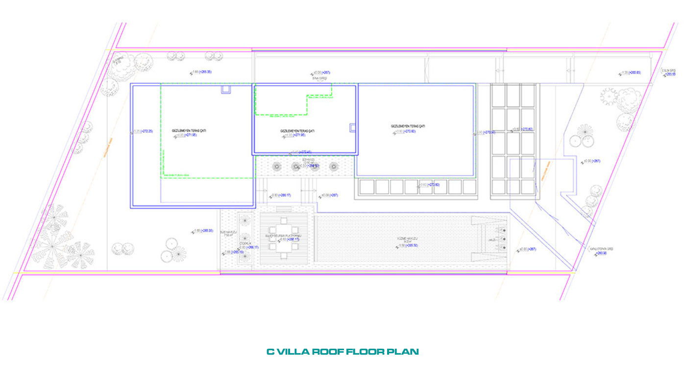 Villas de Qualité Supérieure Avec Vue Mer Panoramique à Alanya Bektaş - 53762