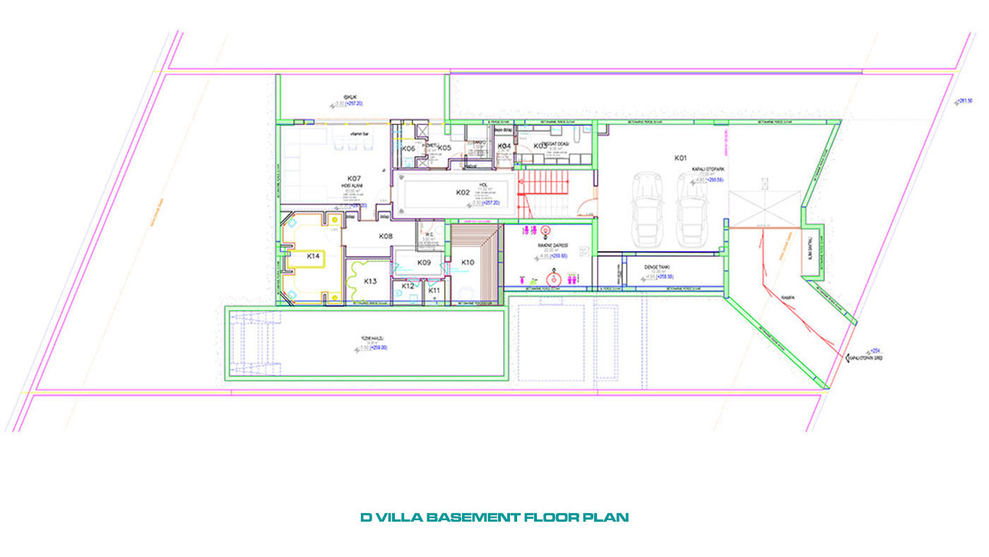 Villas de Qualité Supérieure Avec Vue Mer Panoramique à Alanya Bektaş - 53766