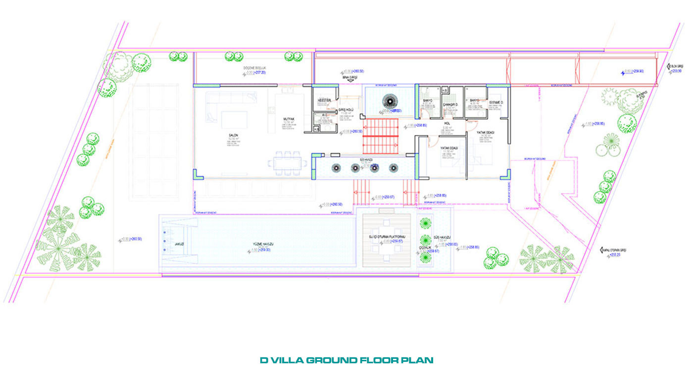 Villas de Qualité Supérieure Avec Vue Mer Panoramique à Alanya Bektaş - 53767