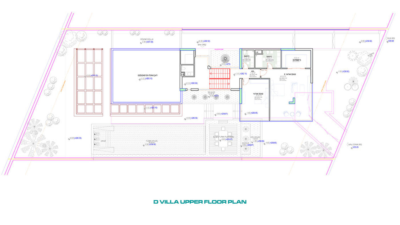 Villas de Qualité Supérieure Avec Vue Mer Panoramique à Alanya Bektaş - 53768