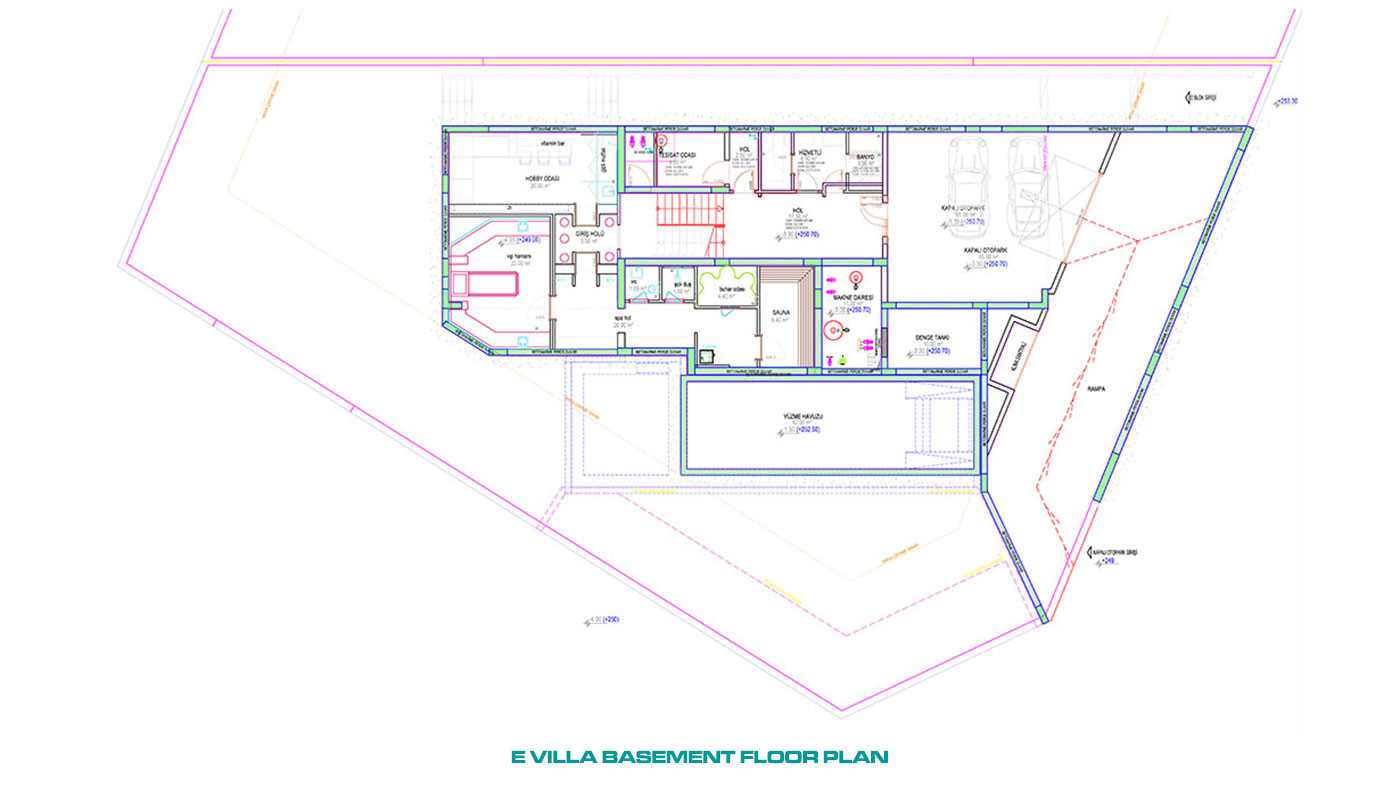 Villas de Qualité Supérieure Avec Vue Mer Panoramique à Alanya Bektaş - 53773