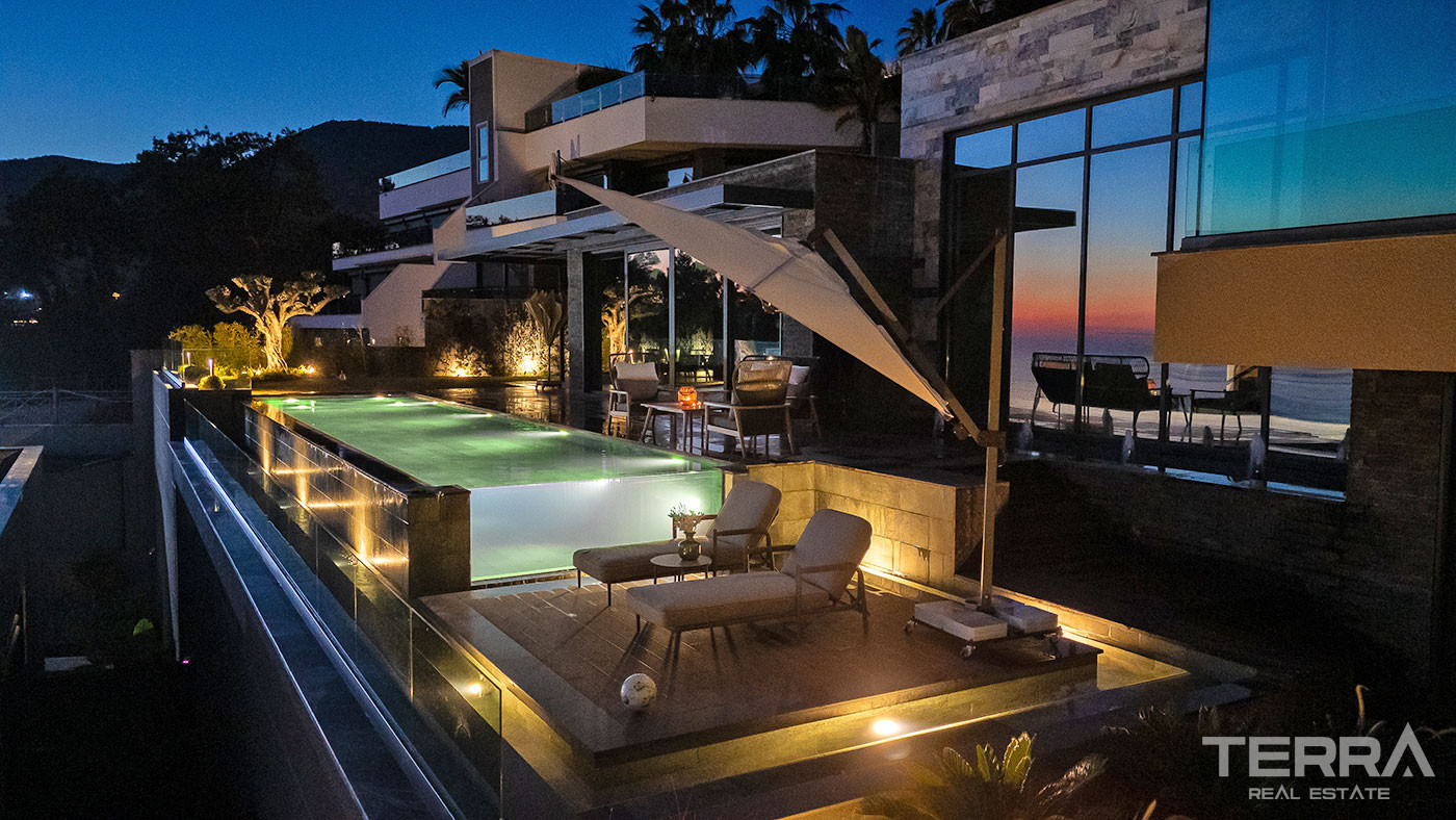 Villas de Qualité Supérieure Avec Vue Mer Panoramique à Alanya Bektaş - 104008