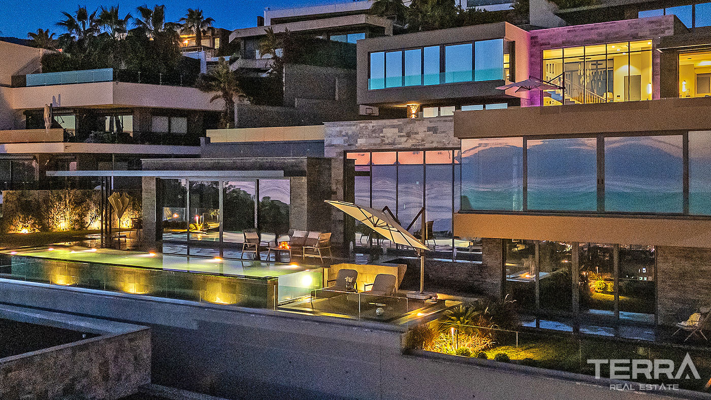 Villas de Qualité Supérieure Avec Vue Mer Panoramique à Alanya Bektaş - 104011