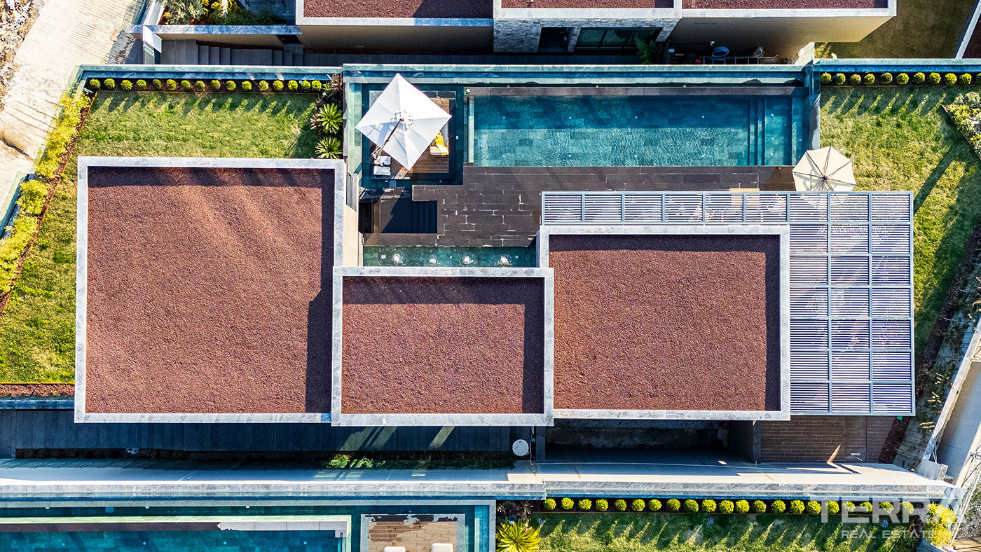 Villas de Qualité Supérieure Avec Vue Mer Panoramique à Alanya Bektaş - 104013