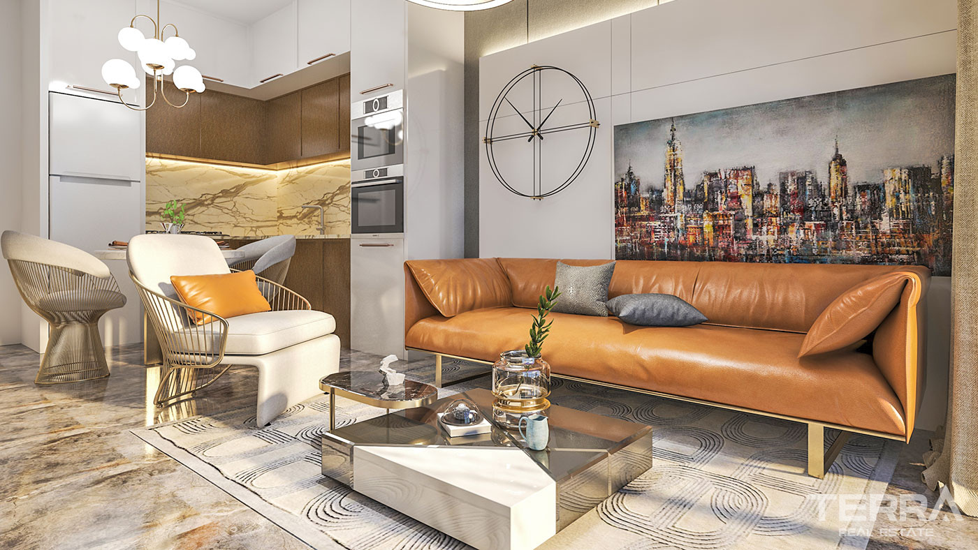 Exklusiva strandlägenheter i Cebeci Towers, Alanya, Mahmutlar - 62237