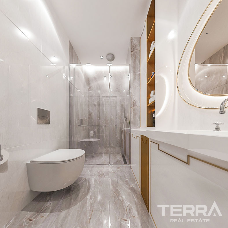 Exklusiva strandlägenheter i Cebeci Towers, Alanya, Mahmutlar - 62252