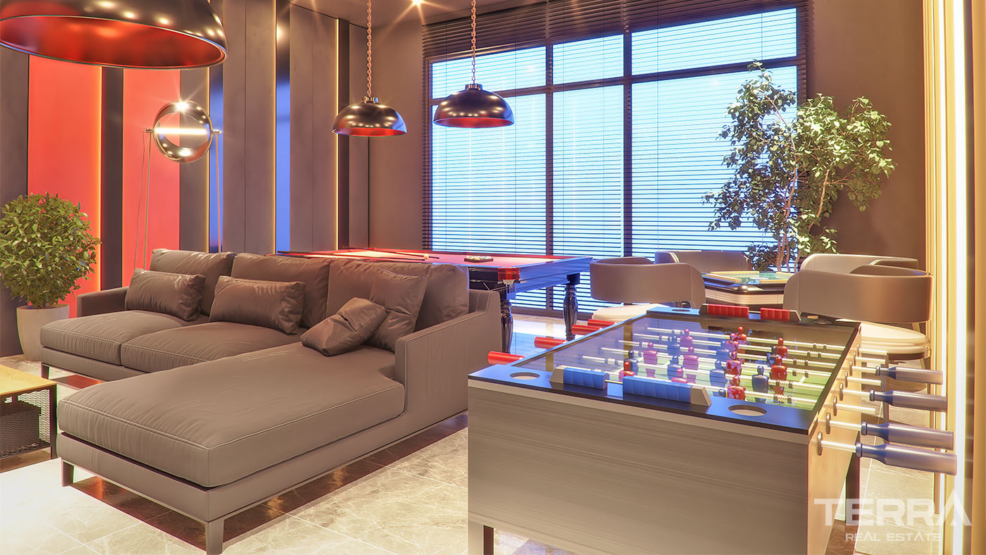Exklusiva strandlägenheter i Cebeci Towers, Alanya, Mahmutlar - 64281