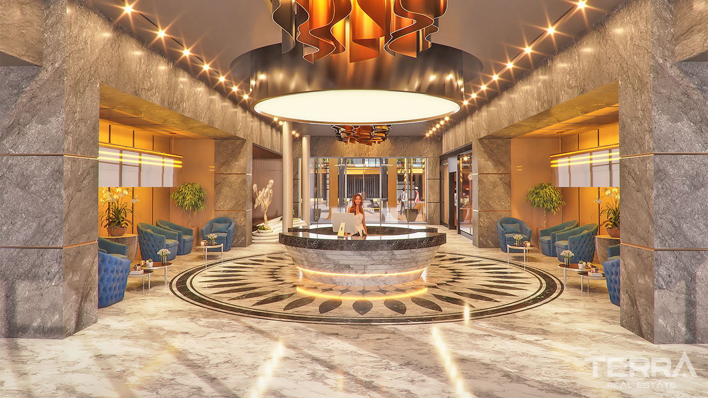 Exklusiva strandlägenheter i Cebeci Towers, Alanya, Mahmutlar - 64285
