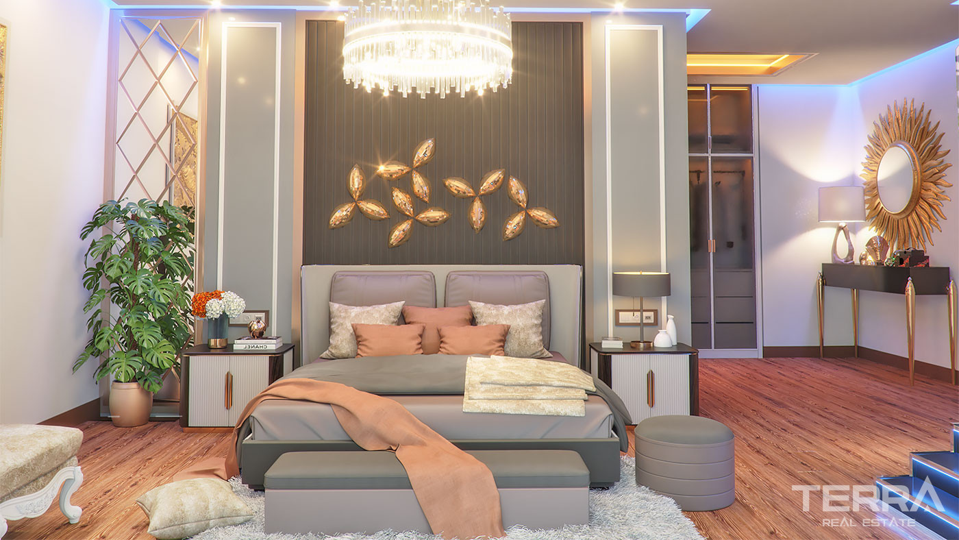 Exklusiva strandlägenheter i Cebeci Towers, Alanya, Mahmutlar - 64296
