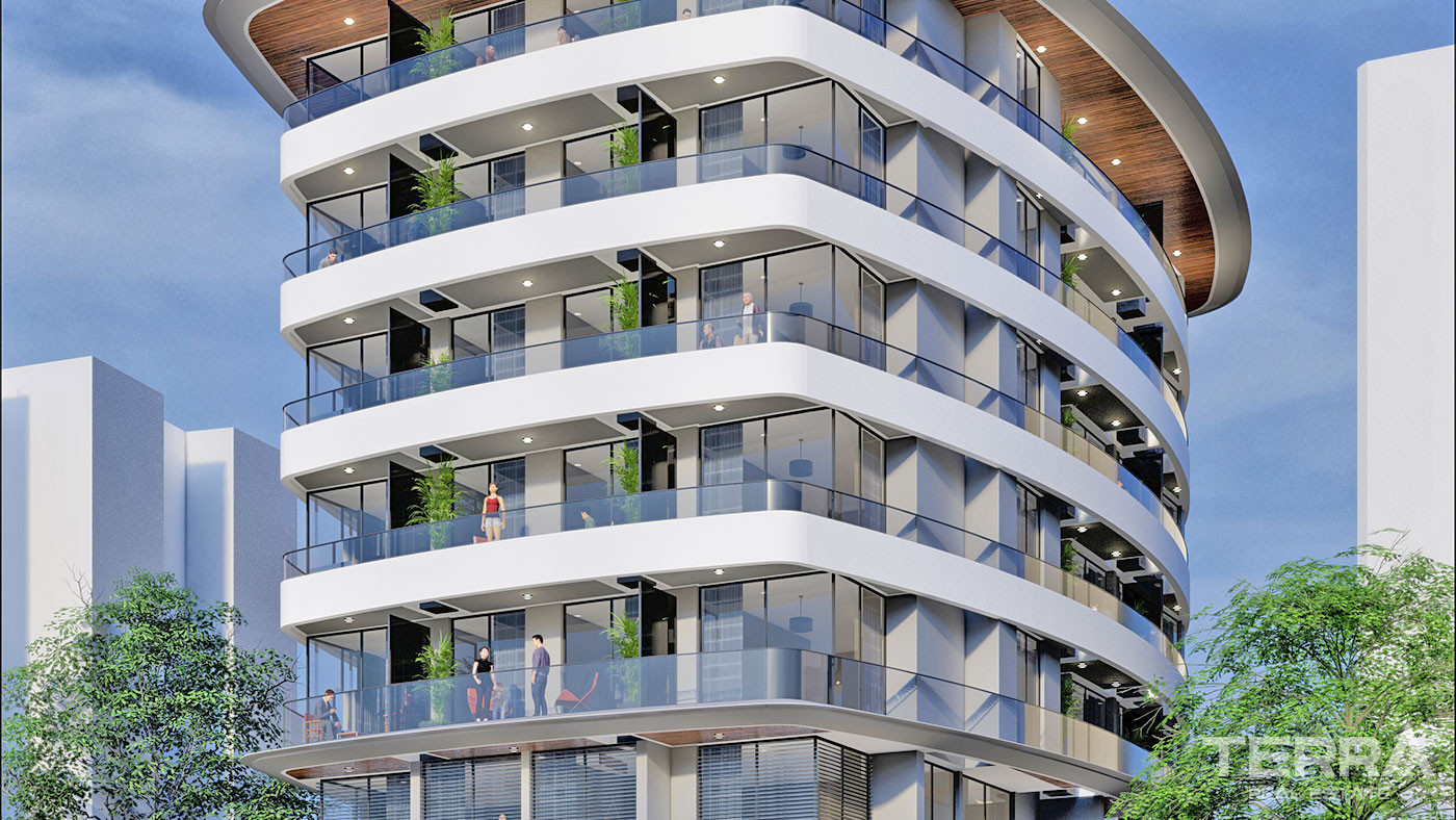 High-Quality Apartments in Alanya Center Close to Cleopatra Beach - 53881