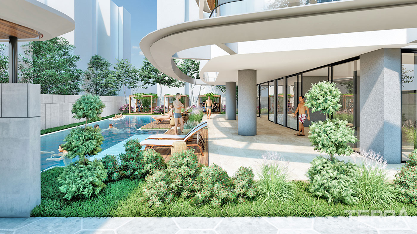 High-Quality Apartments in Alanya Center Close to Cleopatra Beach - 53886