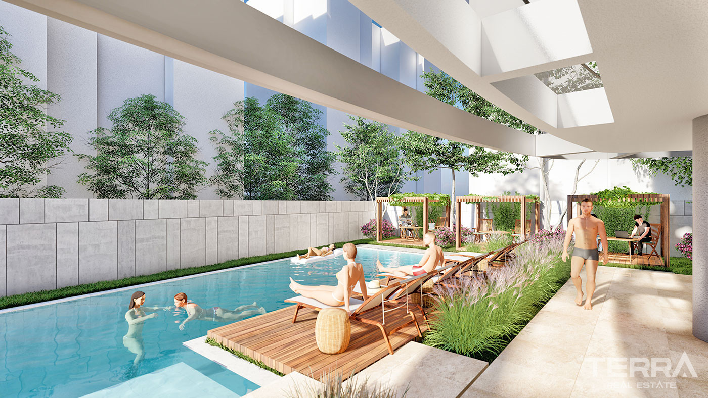 High-Quality Apartments in Alanya Center Close to Cleopatra Beach - 53888