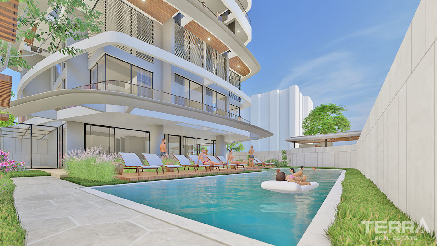 High-Quality Apartments in Alanya Center Close to Cleopatra Beach - 53891