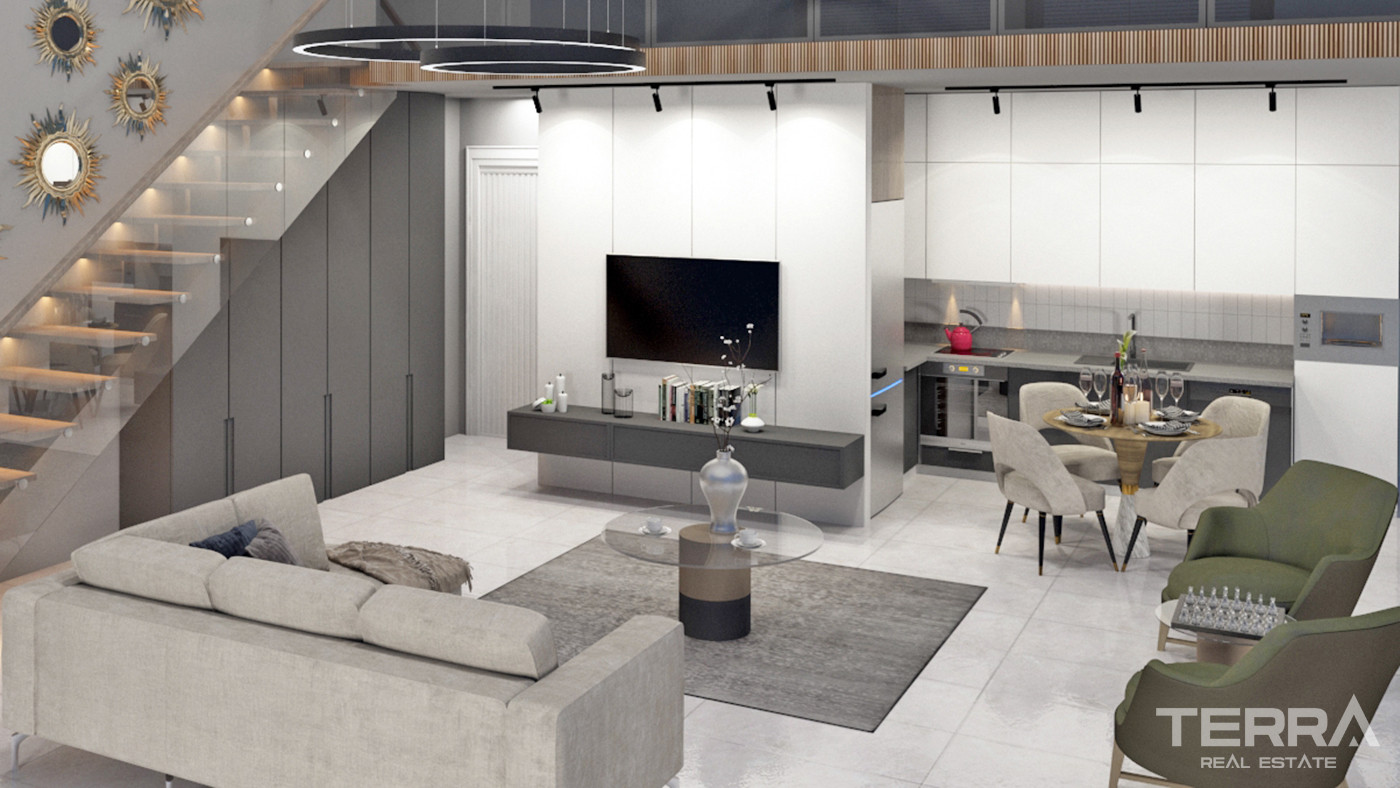 High-Quality Apartments in Alanya Center Close to Cleopatra Beach - 61235
