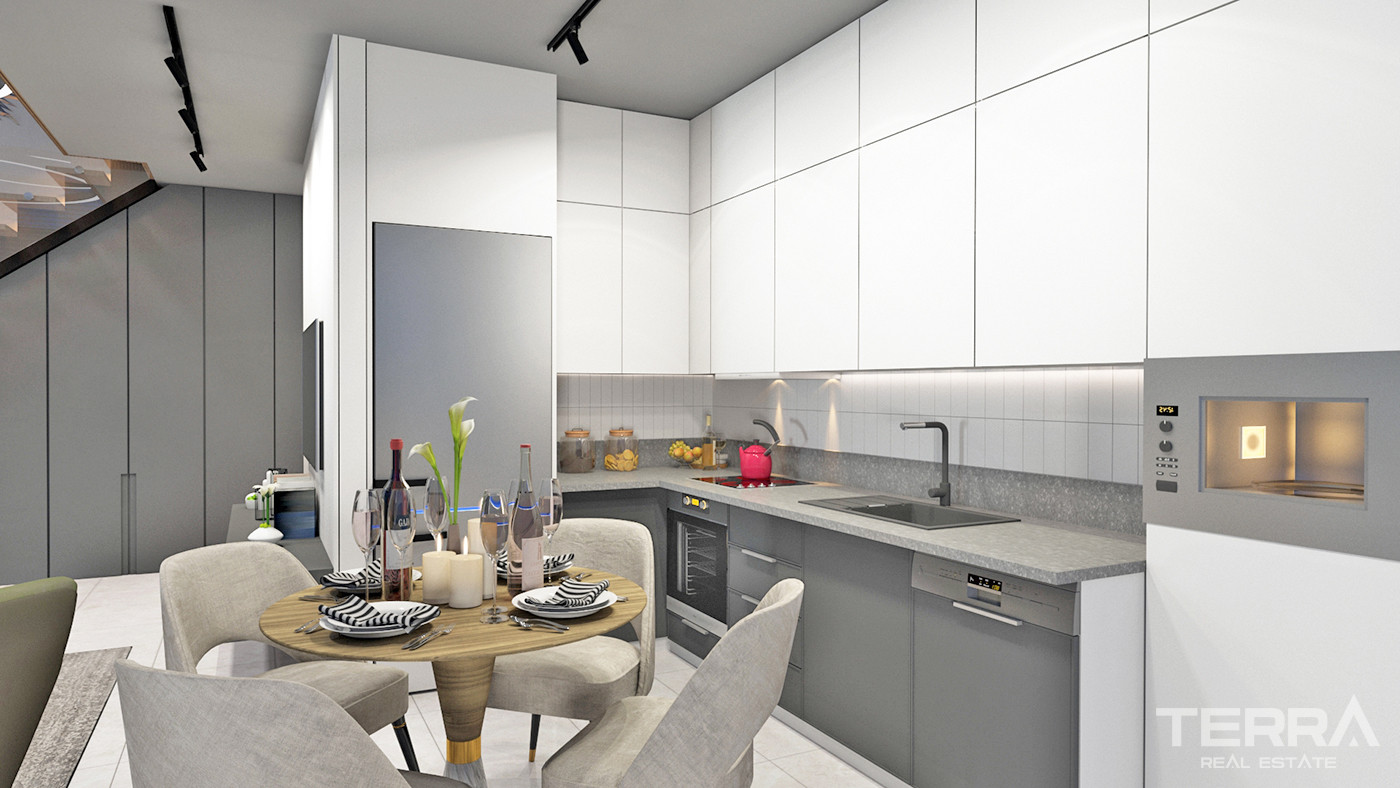 High-Quality Apartments in Alanya Center Close to Cleopatra Beach - 61234