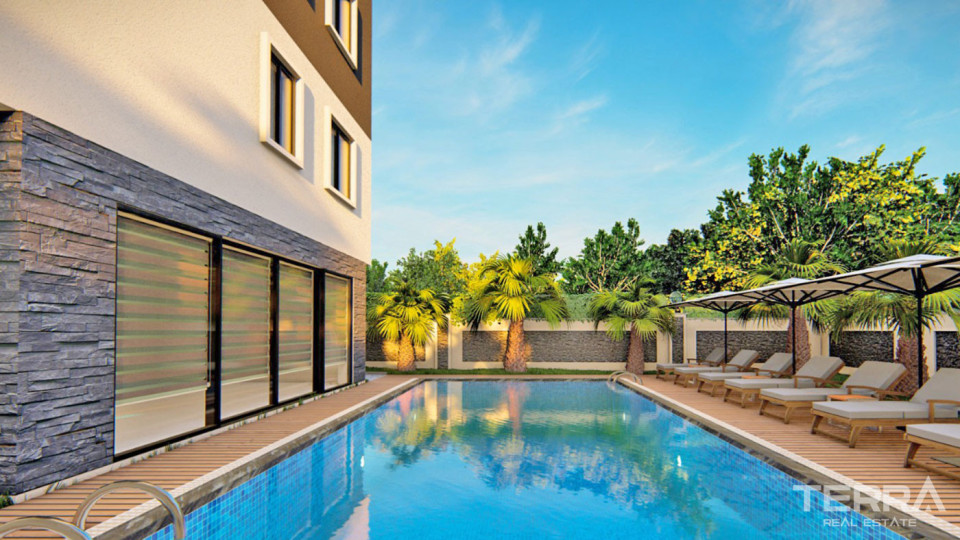 Apartments in a Luxury Complex with Amenities in Alanya Kestel