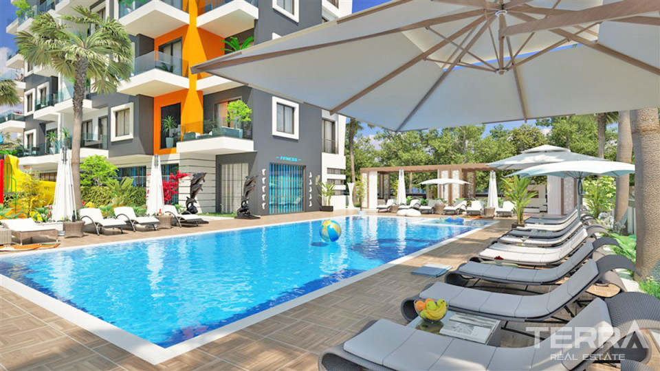 Bargain Priced Apartments Close to the Beach in Alanya Avsallar