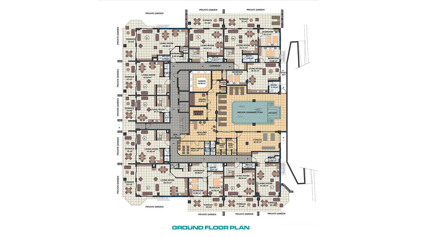 Luxury Sea View Apartments in Alanya Kargıcak with 5-Star Amenities - 54480